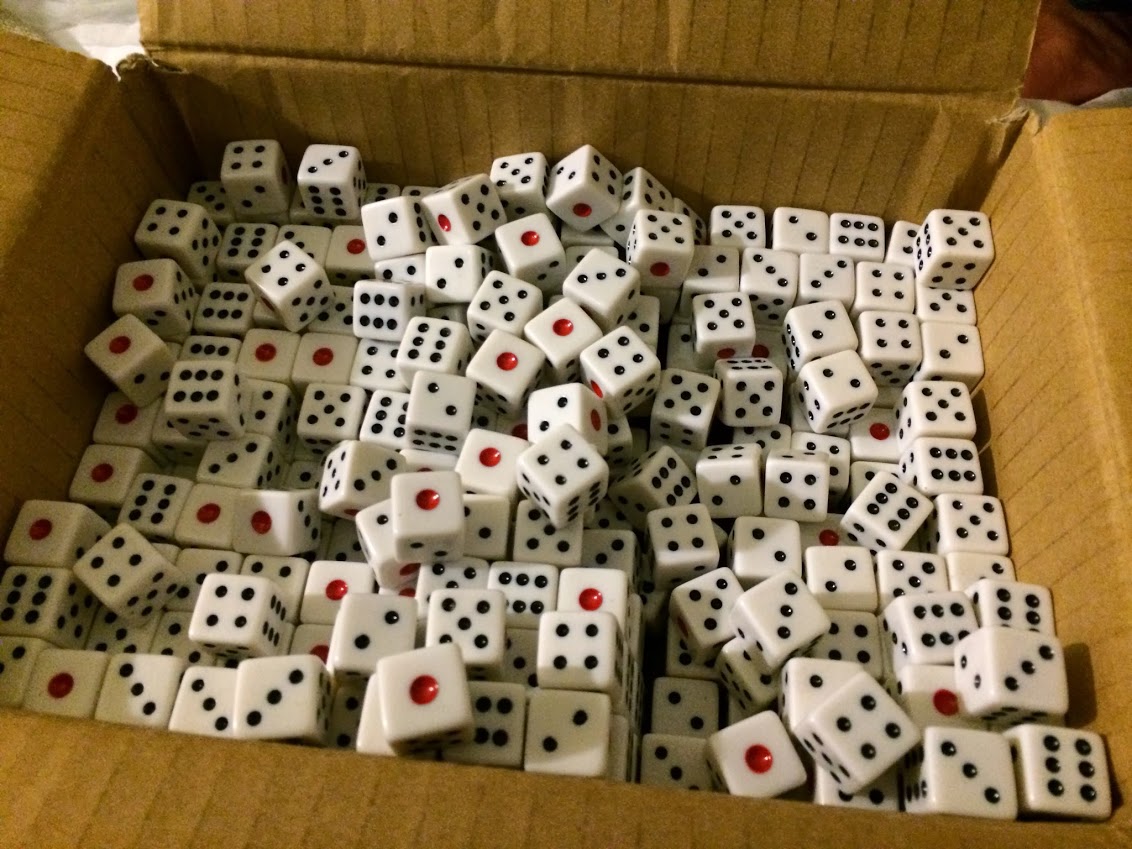 I love dice.