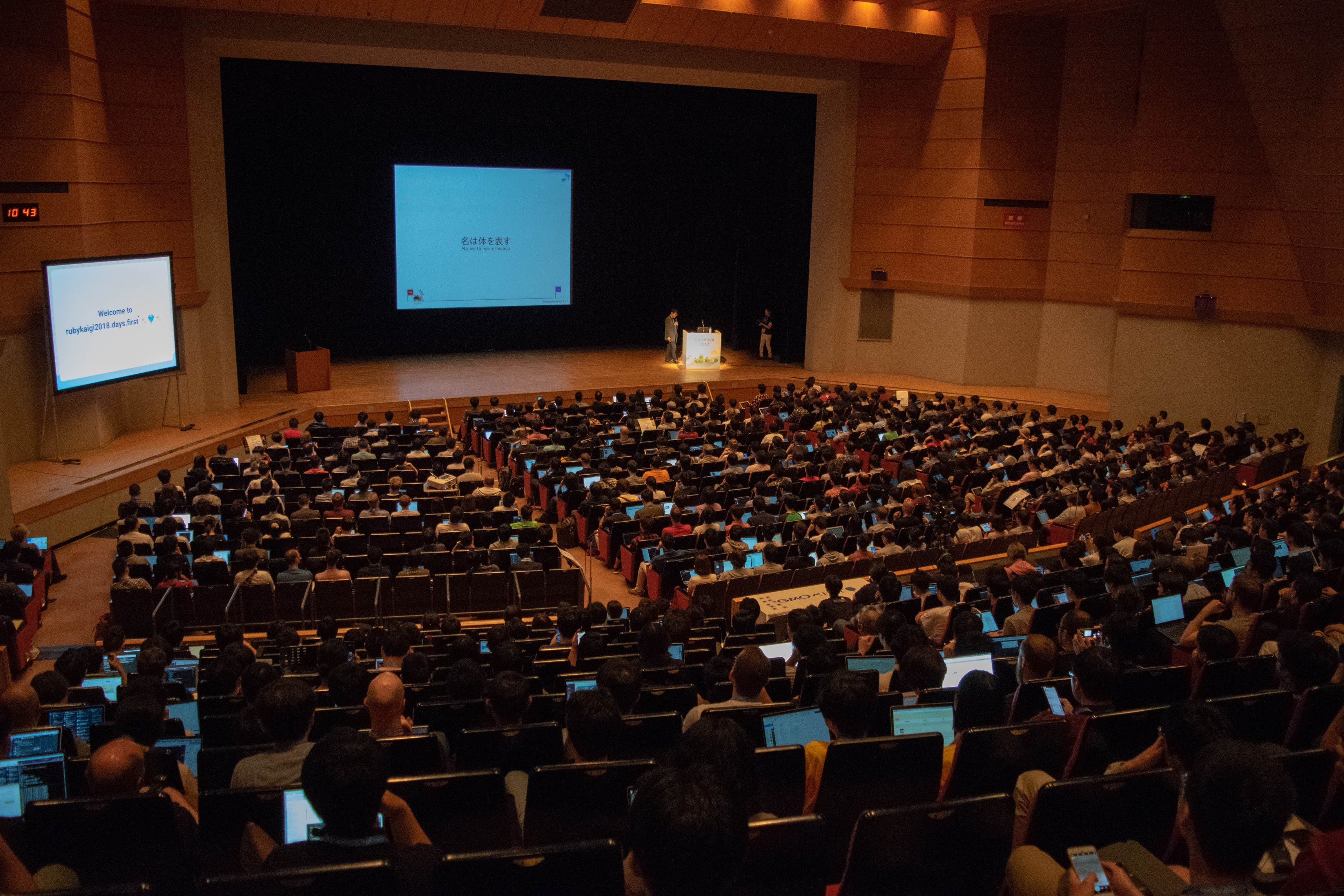 RubyKaigi 2018 Matz's keynote